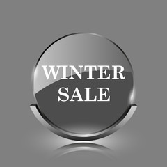Winter sale icon