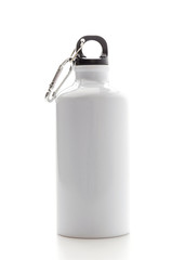 Bottle water isolated on white