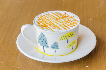Caramel coffee