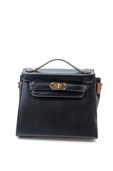 Handbag isolated white background