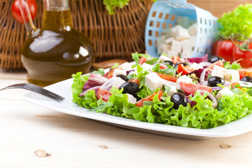 Fresh Greek salad