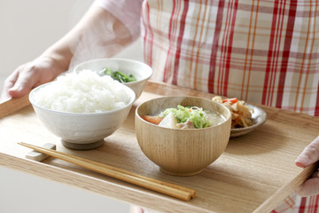 朝食