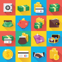 Modern Flat Icons for Web and Mobile Applications Set 9
