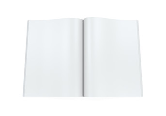 Blank Open Magazine
