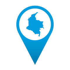 Icono localizacion Colombia © teracreonte