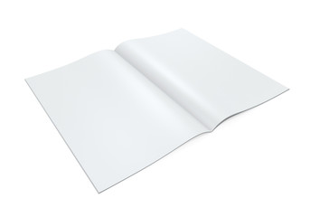 Blank Open Magazine