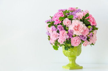 Bouquet in vase