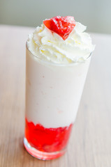 Strawberry smoothie