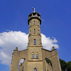 Fototapeta na wymiar Wilhelminia-Turm in VALKENBURG ( östlich von Maastricht )