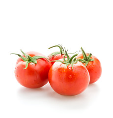 Tomato isolated on white
