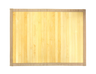 Used wood slat place mat