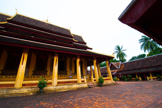 Buddhist wat Sisaket in Vientiane, Laos