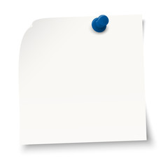 colored sticky paper with pin needle