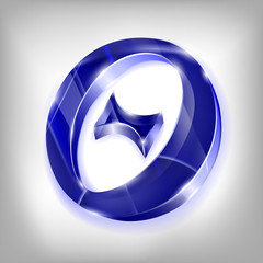 letter of the Greek theta alphabet