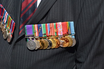 Médailles militaires anglaises