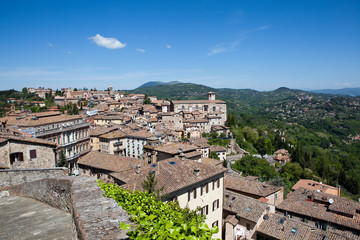 Italy. Panorama Perugia.
