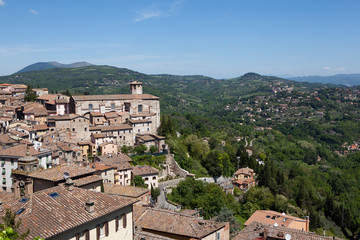 Fototapeta na wymiar Italy. Panorama Perugia.