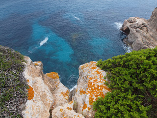 Mallorca - Steilküste bei Santanyí