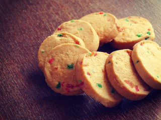  cookies old retro vintage style