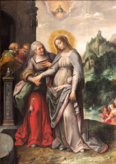 Antwerp - The Visitation of Virgin Mary to Elizabeth by Francken