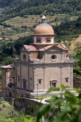 Fototapeta na wymiar Church of Santa Maria Nuova in Cortona, Italy