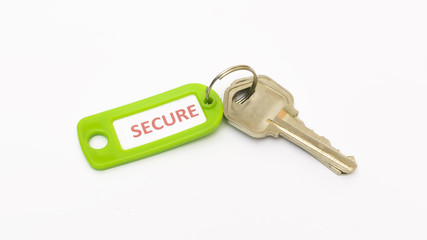 Isolated keys with Secure tag.