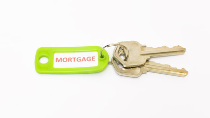 Isolated keys with Mortgage tag.