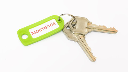Isolated keys with Mortgage tag.