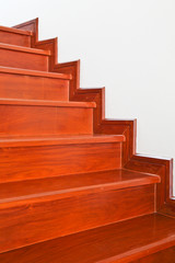 Wooden staircase