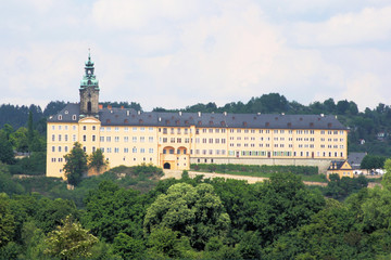 Fototapeta na wymiar Schloss Heidecksburg in Rudolstadt