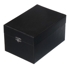 black box isolated on white background