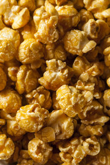 Homemade Golden Caramel Popcorn