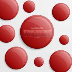 Abstract background with color circles