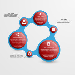 Infographic design template.
