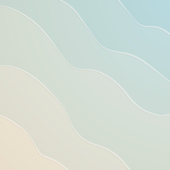 Sands and sea. Vector background.