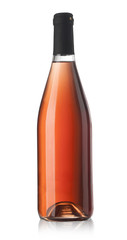 rose wine bottle