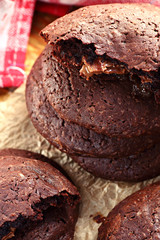 Homemade chocolate cookies
