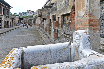 Ercolano, scavi archeologici