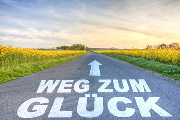 Weg zum Glück