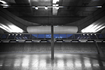 subway station interior