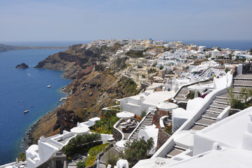 Oia auf Santorin, Griechenland