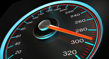 Speedometer Fast Speed