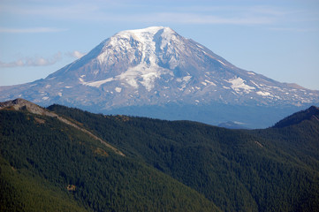 Naklejka na ściany i meble Mount Adams, the forgotten Cascade peak in Washington State