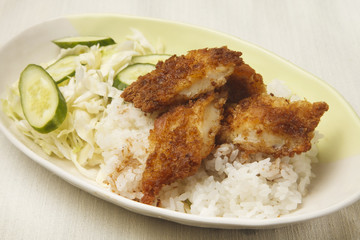 イカフライライス
