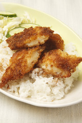 イカフライライス