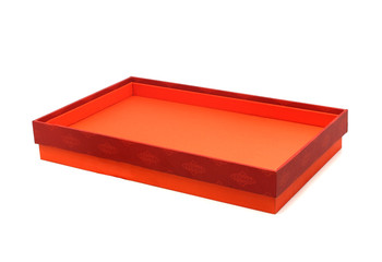 Carton box on white background
