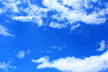 blue sky background with white clouds