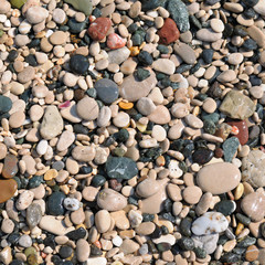 background of natural stone pebbles