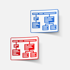 realistic design element: chart