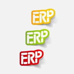 realistic design element: ERP